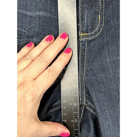 Torrid women's dark wash tapered ankle jeans, size 20 - Picture 10 of 11